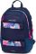 Studentsk batoh + etue OXY Sport Flowers Blue