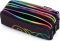 Pouzdro etue 3 zipy Rainbow