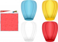 Lampi�n �t�st� l�taj�c� 100x40cm barevn� mix