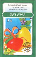 Velikonon barvy na vajka 701 zelen 5g - zvtit obrzek