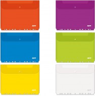 Slo�ka M druk A4 z�v�sn�, mix barev 5370441