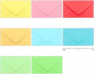 Dopisn oblka barevn mix 5,5cmx10cm