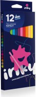 Pastelky 12 ks triangular s oezvtkem INKY 6300665 - zvtit obrzek