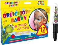 Barvy na obliej ern  - zvtit obrzek