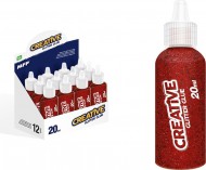 Lepidlo glitrov 20ml erven 6330759