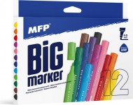 Popisovae Jumbo 12 ks barev 4,0mm trojhrann 6410745 - zvtit obrzek