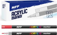 Akrylov popisova 1mm - erven 6410839