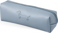 Penl etue mini cube Sausage Dog light gray 5,5x,5,5x19cm  - zvtit obrzek