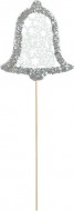 Zpich zvonek devo bl s glitrem 7,5cm/35cm 8886107