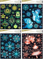 Okenn flie vnoce glitr VA026 30x42cm 671 8886448