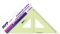 pravtko trojhelnk 45 s ryskou COLOURS 5310119