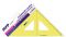 pravtko trojhelnk 45 s ryskou COLOURS 5310119