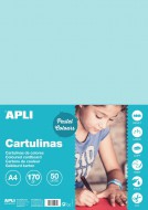 Barevn papr A4,50l.,170g,sv.modr barevn papr