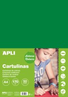 Barevn papr A4,50l.,170g, tm.zelen barevn papr