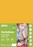 Barevn papr 170G A4 50 list, zlat lut barevn papr