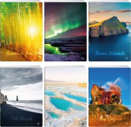 Pozn�mkov� se�it A5,linka,40l. - Virgin Nature