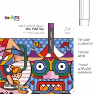 Olejov pastely Carioca PLUS, box, 24 ks  - zvtit obrzek