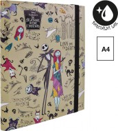 Box na se�ity s gum., A4 b�ov�, Tim Burton 2