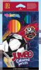 Pastelky Jumbo Football, 12 barev trojhrann� 