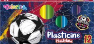 Modelovac hmota, 12 barev  - Fotbal
