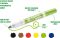 textiln� fixy, maxi siln� hrot,6 ks textiln� fixy
