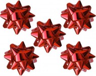 Rozety 5cm Metalick erven - zvtit obrzek