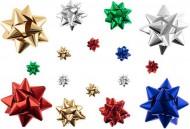 Sada rozetek 16ks 8cm, 5cm, 2,5cm, mix barev