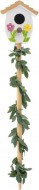 Zpich Pta budka 26cm, s kvtinkami