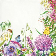 Ubrousky celoron Wildflowers frame, 33 x 33 cm - zvtit obrzek