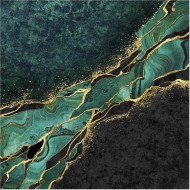 Ubrousky celoron Malachite Marble SDOG 0355 01