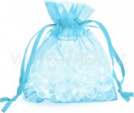 Organzov� s��ek 12x17cm Sv. modr�