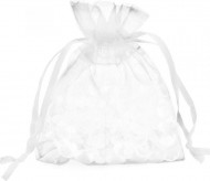 Organzov� s��ek 15x23cm b�l�