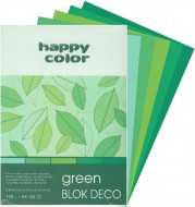 Barevn papr A4 170g,20l 5 barev, GREEN - zvtit obrzek