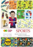 Blok papr A4 SPORTS 16 list 30 motiv - zvtit obrzek