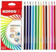 Pastelky KORES Kromas 3hr., 12barev