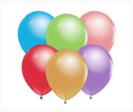 Metalick� bal�nky 10ks 30cm