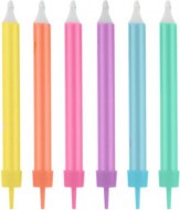 Dortov� sv��ky 12ks+12 r�znobarevn�, pastelov� 8cm