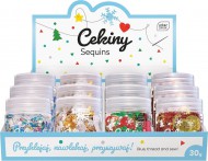 Flitry Winter 30g mix motiv a barev