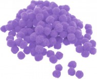 Bambulky plyov mal Fialov 1cm - zvtit obrzek
