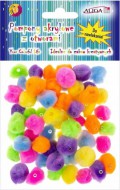 Bambulky plyov 60ks k navlkn, 1,5-2cm, mix - zvtit obrzek