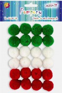 Bambulky kamrov 25ks mix barev, pr. 2cm - zvtit obrzek