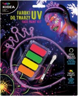 Barvy na obliej s elenkou svtc ve tm - zvtit obrzek