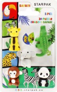 Pry mazac Starpak 3D Puzzle Safari 4ks