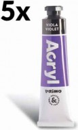 Akrylov barva PRIMO, 18ml, 1ks, fialov, tuby