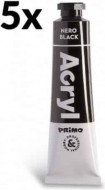 Akrylov barva PRIMO, 18ml, 1ks, ern, tuby