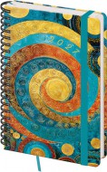 T�denn� di�� A5 Twin s pozn�mkami Spiral