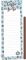 Magnetick blok s tukou 7,5 x 24 cm mix 2