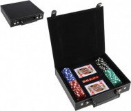 Poker sada 100ks + karty + kostky v kufku