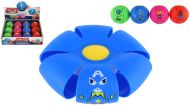 Flat Ball - Ho� disk, chy� m��! plast 8cm 4 barvy