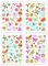  Tetov�n� Mot�li a kv�tiny 10,5x15cm 4 listy v s��
